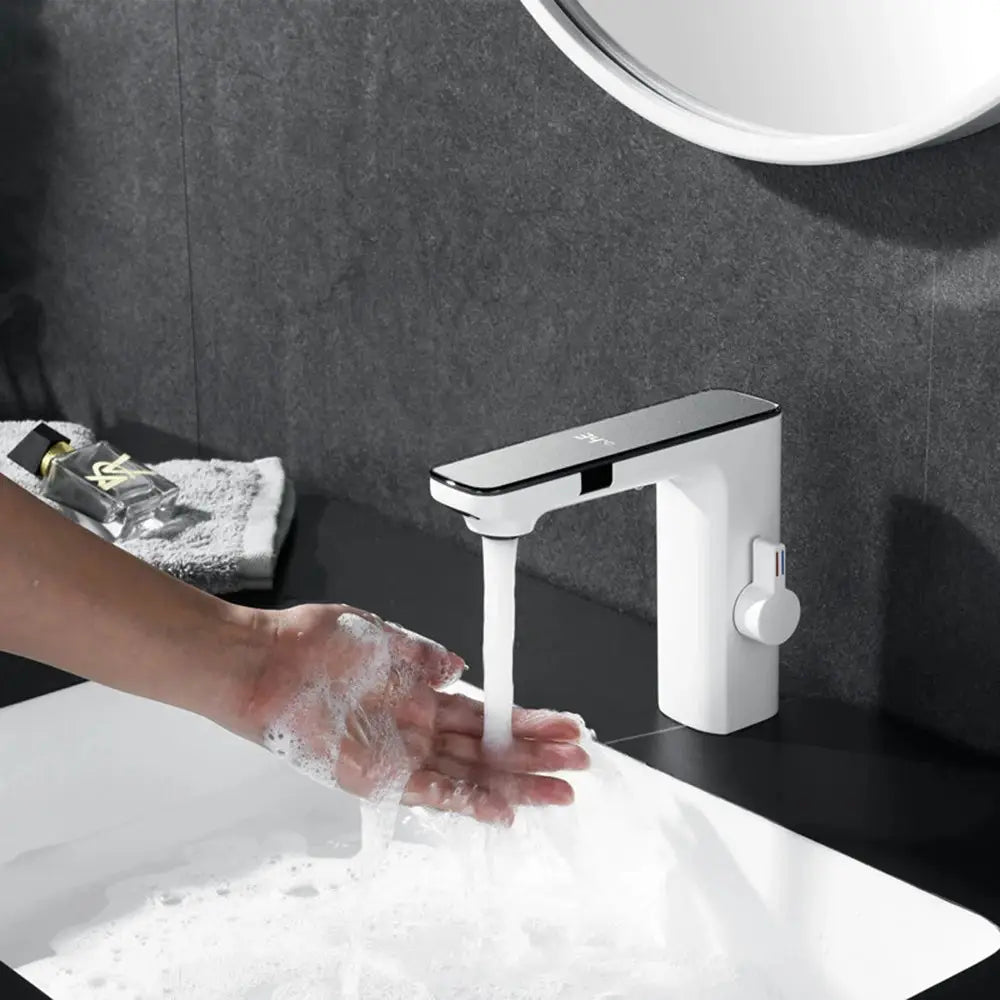 Intelligent Double Induction Water Basin Faucet