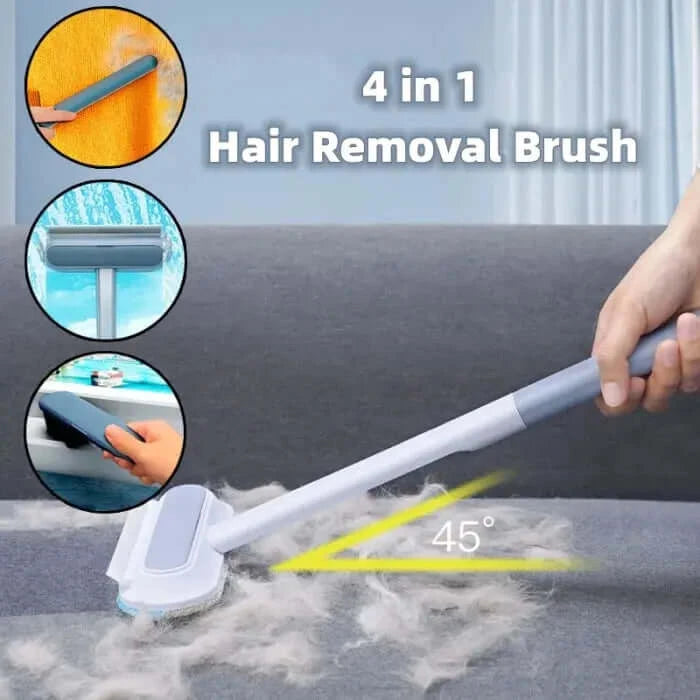 4 in 1 multifunctional hair removal brush for dog / cat cleaner window screen cleaning tool - trendy