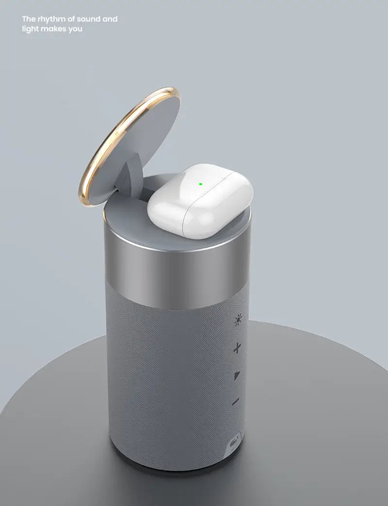 Portable 3 In 1 Multi-Function IPhone And AirPods Wireless