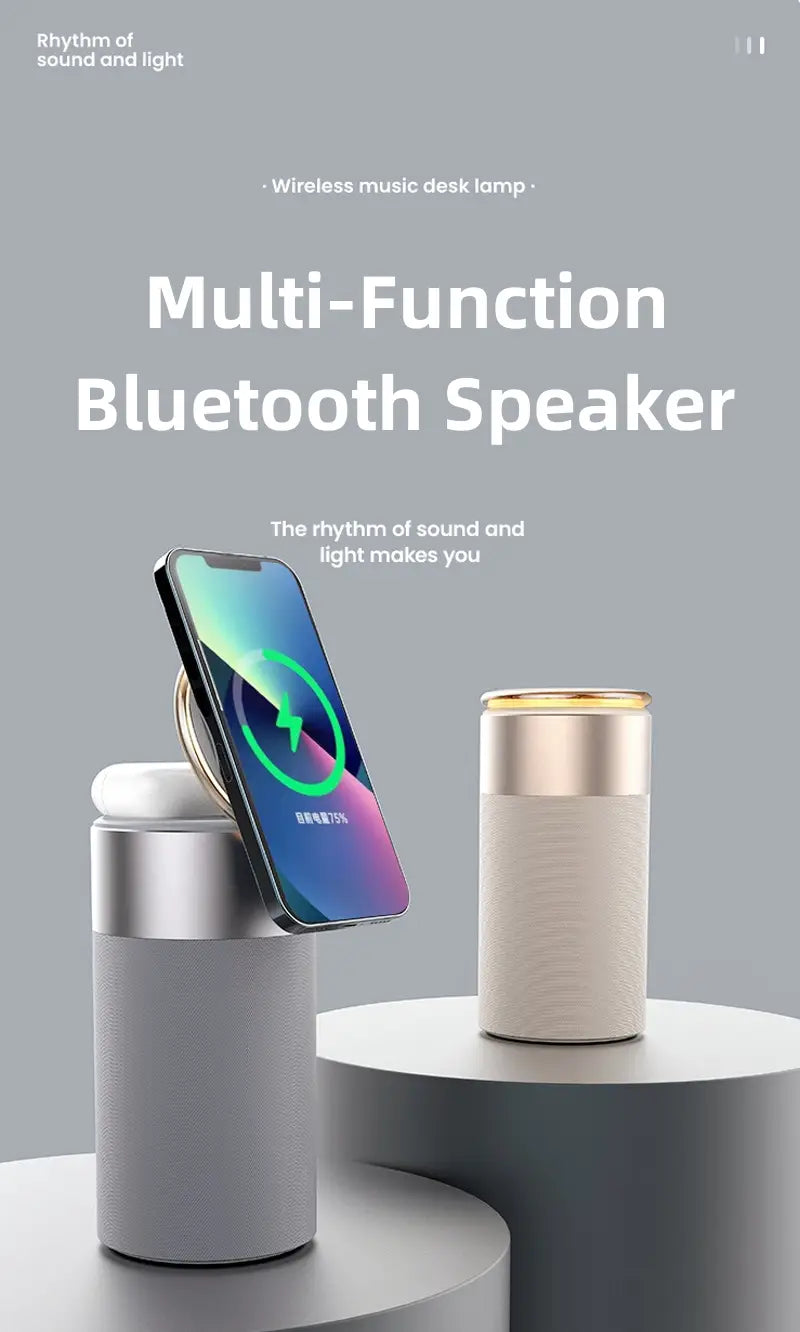 Portable 3 In 1 Multi-Function IPhone And AirPods Wireless