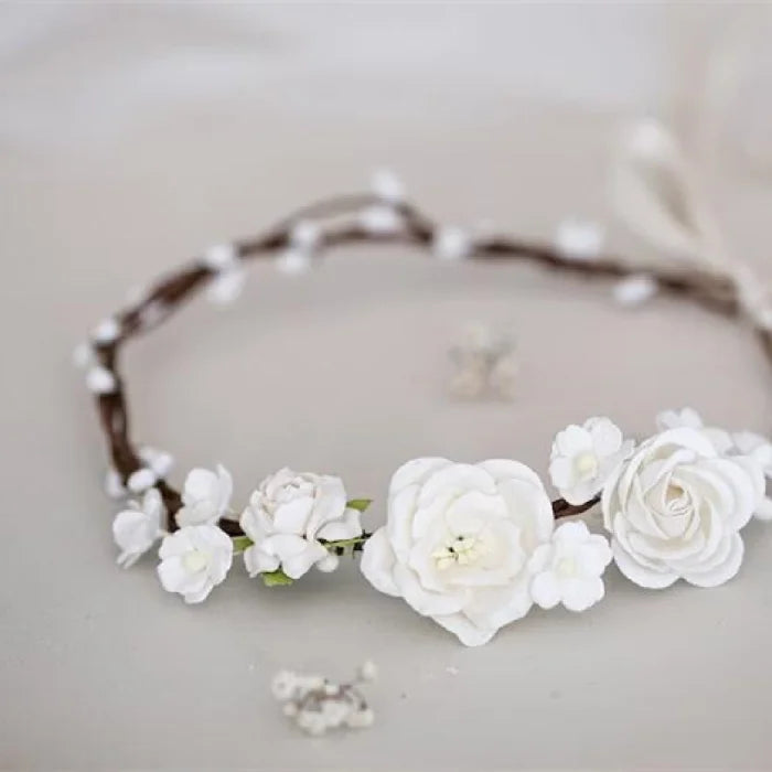 Bride hair headband - wedding accessories