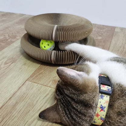 Foldable cat scratchers board toy - aio - pets