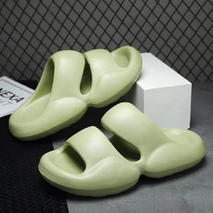 Outdoor solid color sandals - green / 36 - 37 footwear