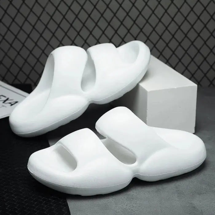 Outdoor solid color sandals - white / 36 - 37 footwear
