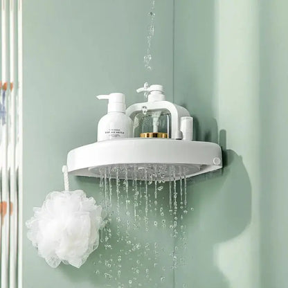 Rotating bathroom shelf household - trendy