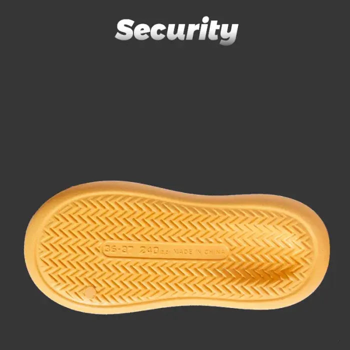 Thick soles soft slippers - footwear