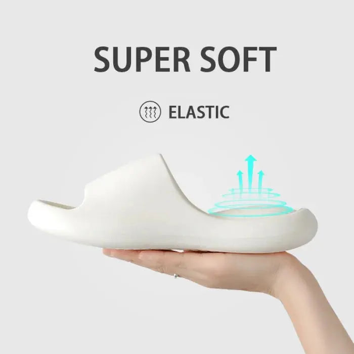 Thick soles soft slippers - footwear