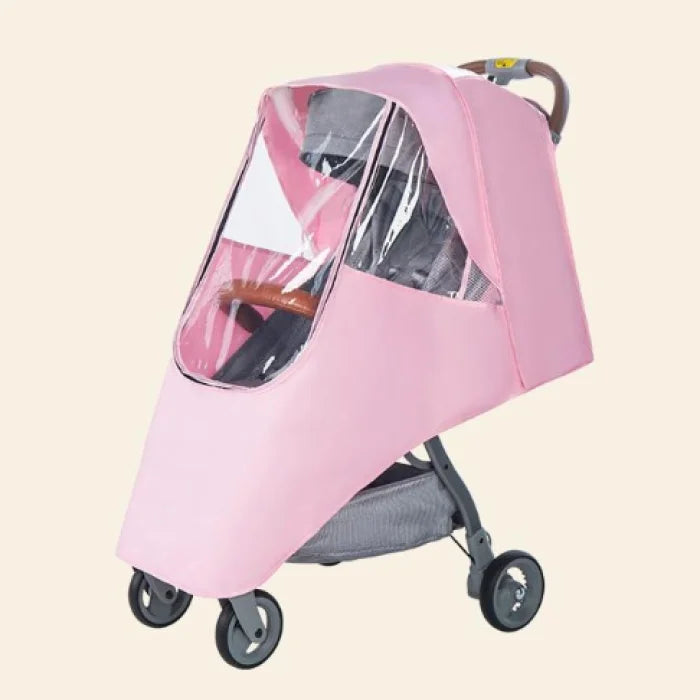 Universal baby rainproof stroller cover - pink aio - kids