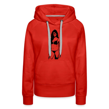 Women’s custom dirty sexy hoodie - premium