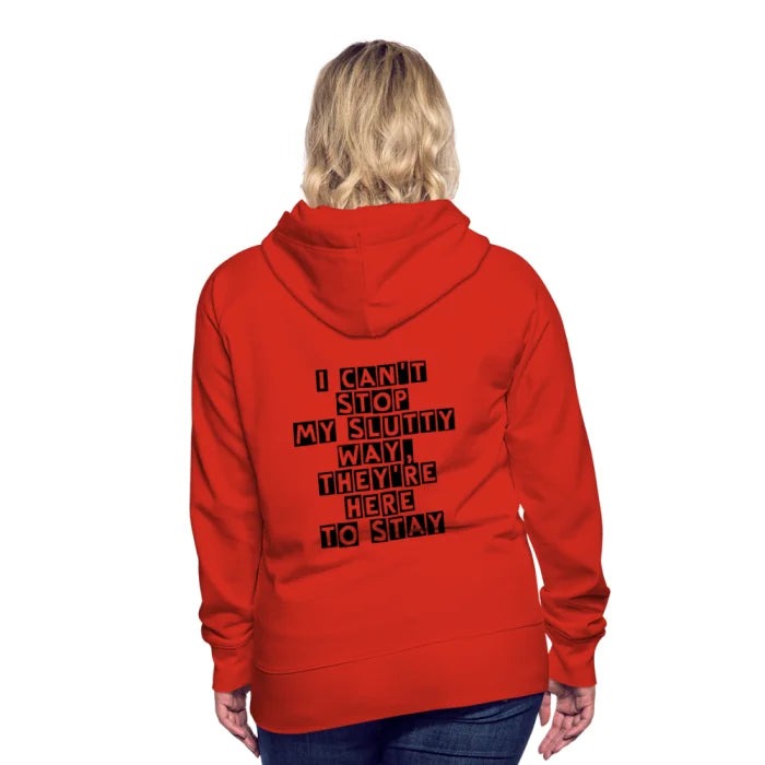 Women’s custom dirty sexy hoodie - premium