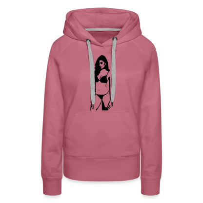 Women’s custom dirty sexy hoodie - premium