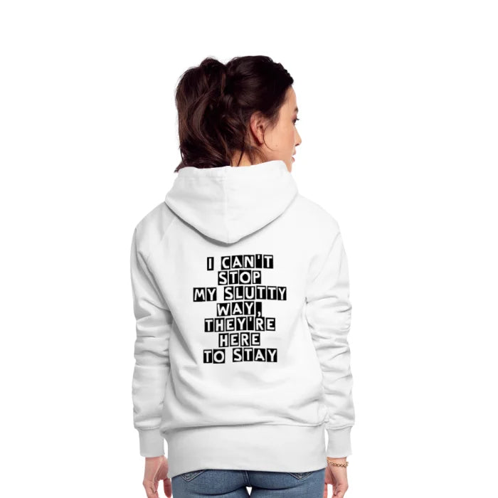 Women’s custom dirty sexy hoodie - premium