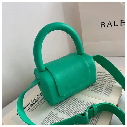 Women’s hand/shoulder pillow bag - green accessories