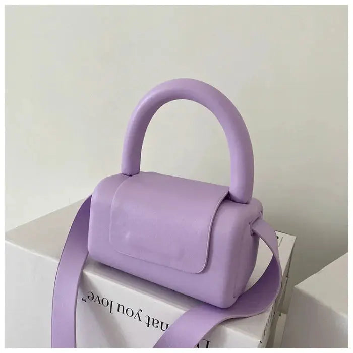 Women’s hand/shoulder pillow bag - purple accessories