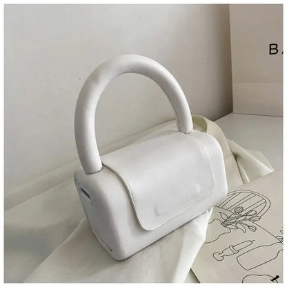 Women’s hand/shoulder pillow bag - white accessories